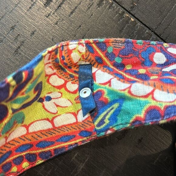 Lands End 100% Linen Colorful Pattern Sleeveless Pockets Dress Plus 26W​​​ - Picture 9 of 13